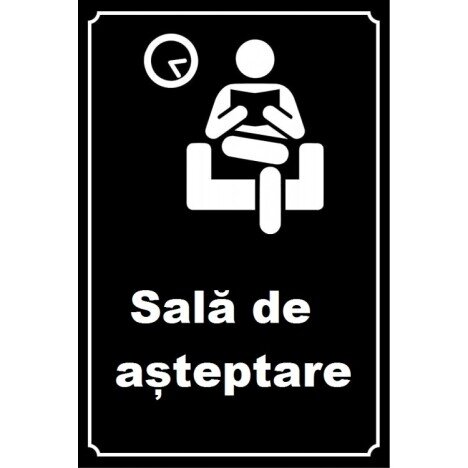 Placuta sala de asteptare